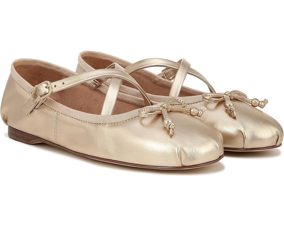 Туфли на плоской подошве Circus NY by Sam Edelman Zuri, цвет Gold Leaf