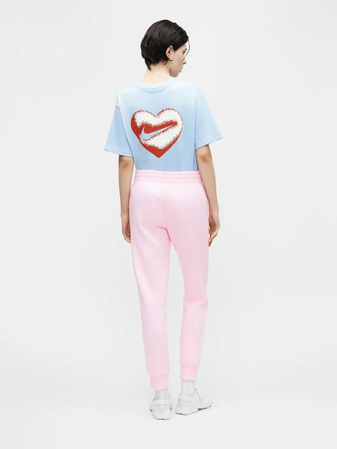 Зауженные брюки 'Феникс Флис' Nike Sportswear, Rose — фото 4