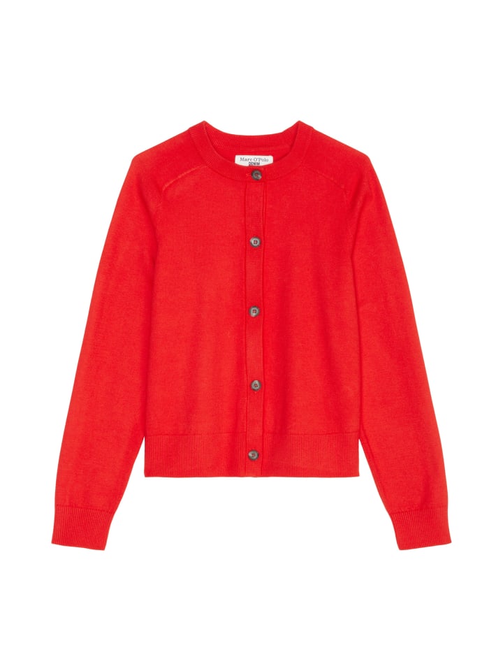 

Кардиган Marc O'Polo DENIM Cardigan relaxed, цвет Vermillion Red