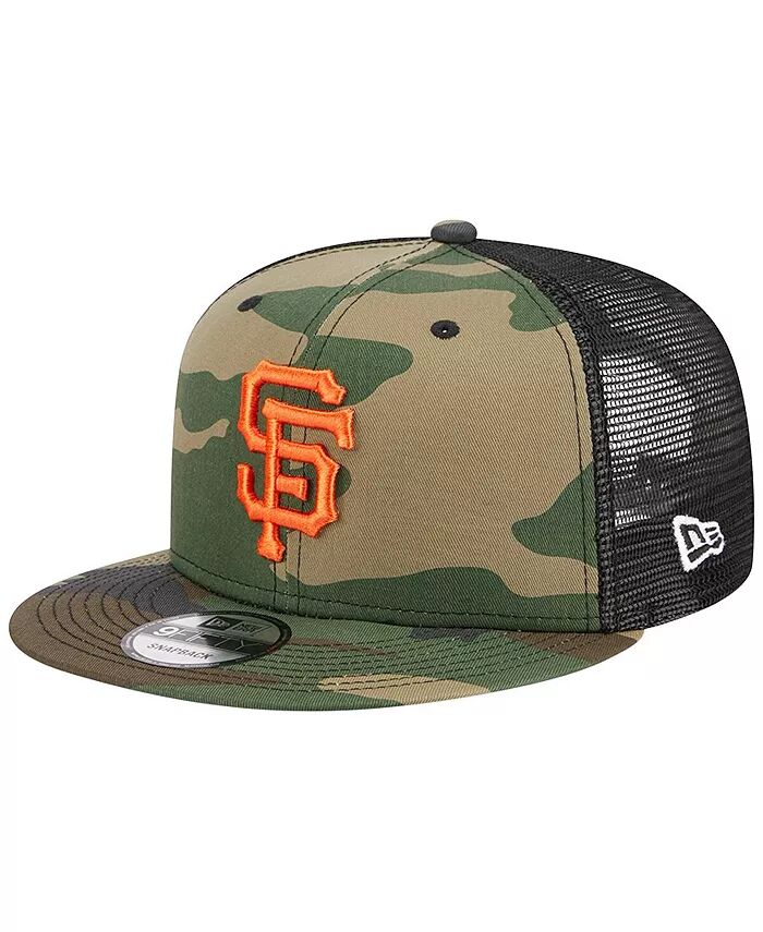 

Мужская кепка-снепбэк San Francisco Giants Woodland Camo Trucker 9FIFTY New Era