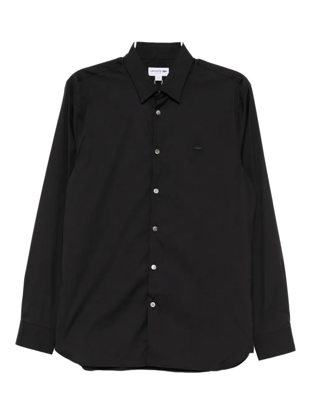 

Рубашка с логотипом Lacoste, черный