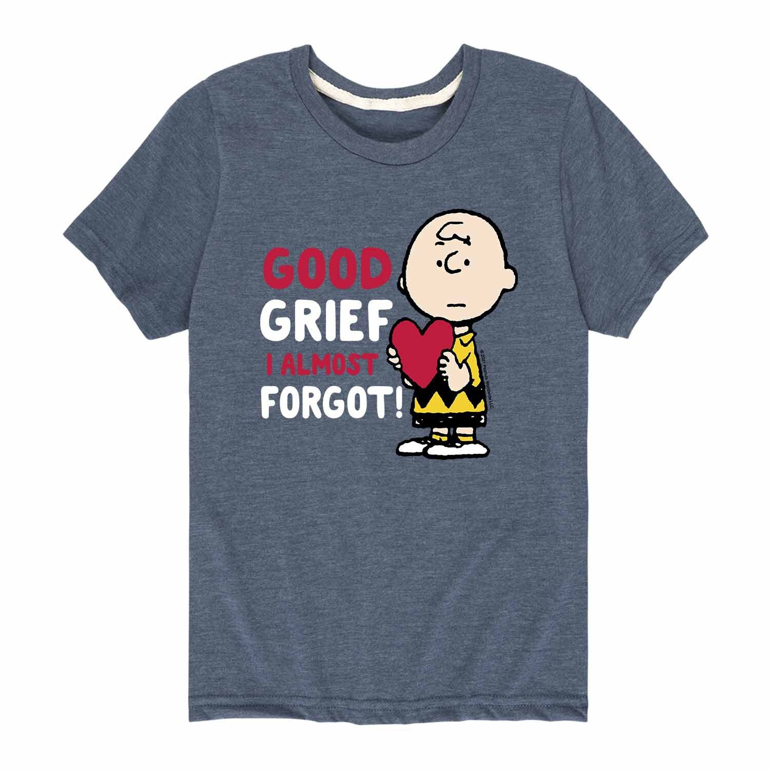 

Футболка с рисунком Peanuts Good Grief для мальчиков 8–20 лет Licensed Character