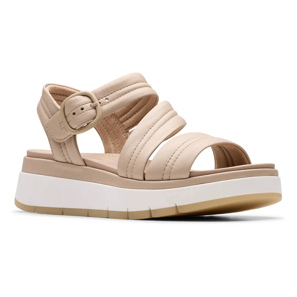 Сандалии Clarks Shoes Tuscan Strap, бежевый