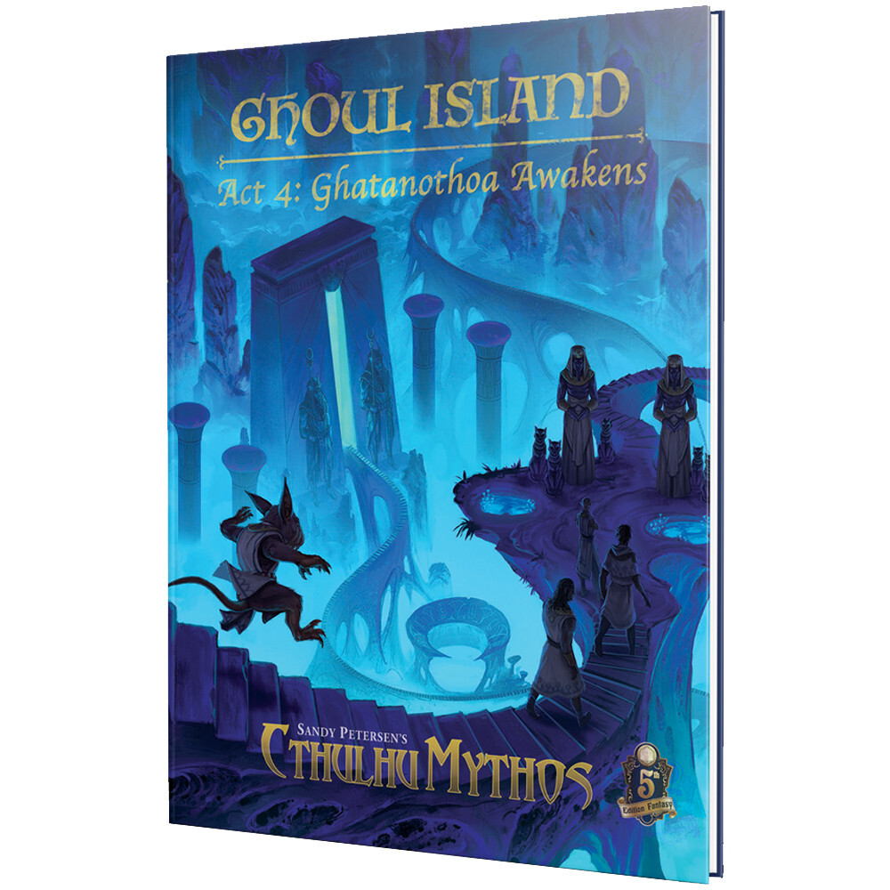 

Ролевая игра Petersen Games Sandy Petersen's Cthulhu Mythos: Ghoul Island Act 4 -Ghatanothoa Awakens (D&D 5E Compatible)