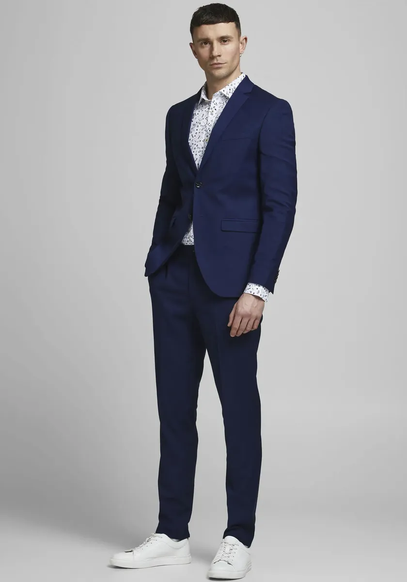 

Костюм Jack & Jones "JPRFRANCO SUIT NOOS", облегающий крой, синий