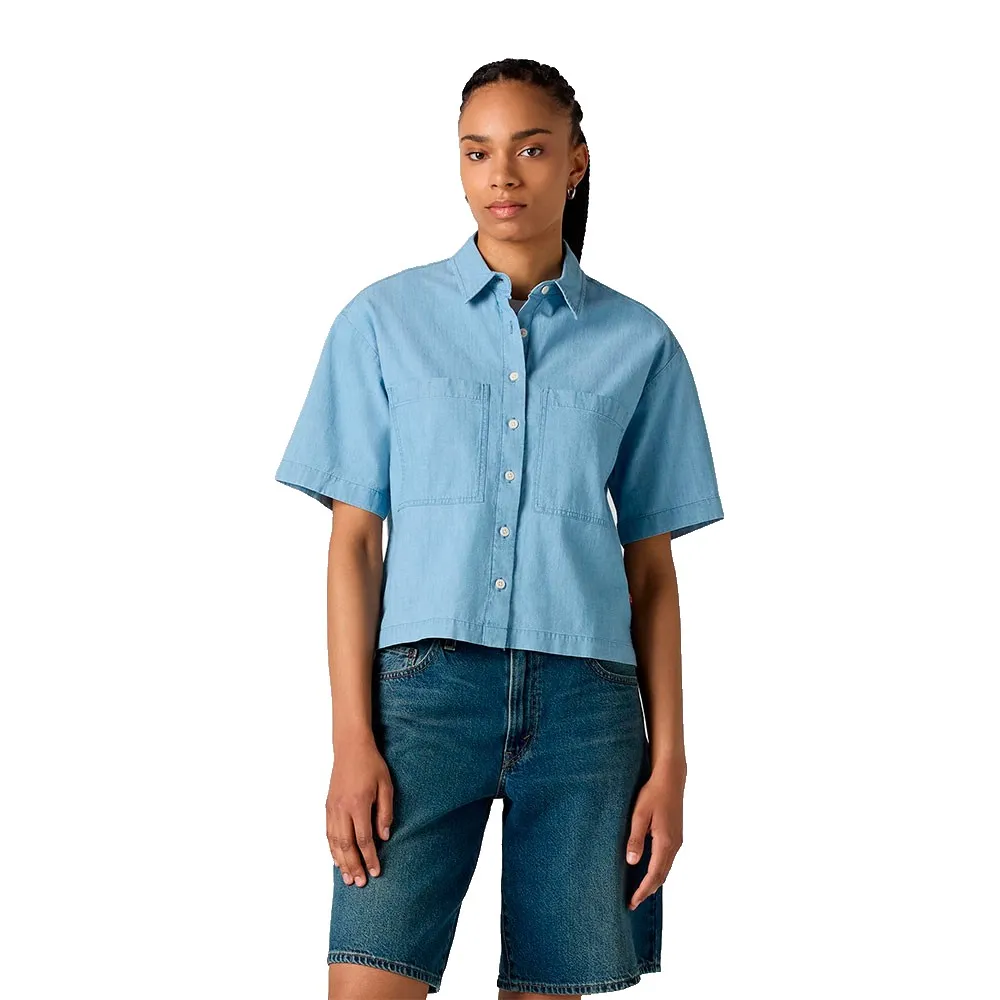 

Рубашка Levi's Harlie с коротким рукавом, синий