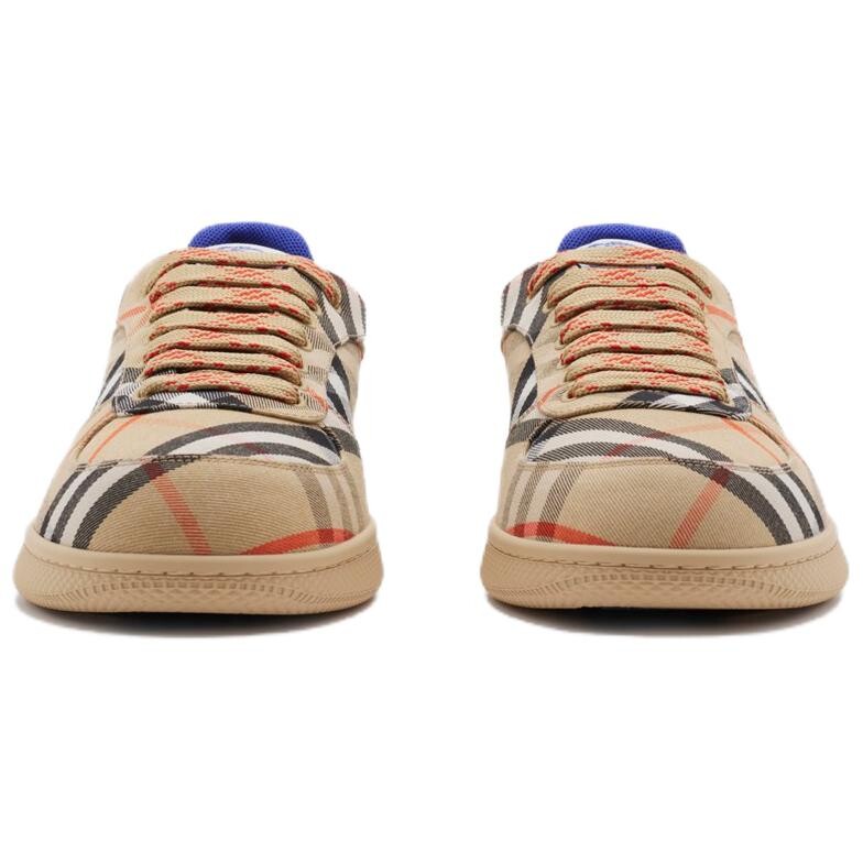 Кроссовки мужские Burberry Skateboarding, хаки — фото 3