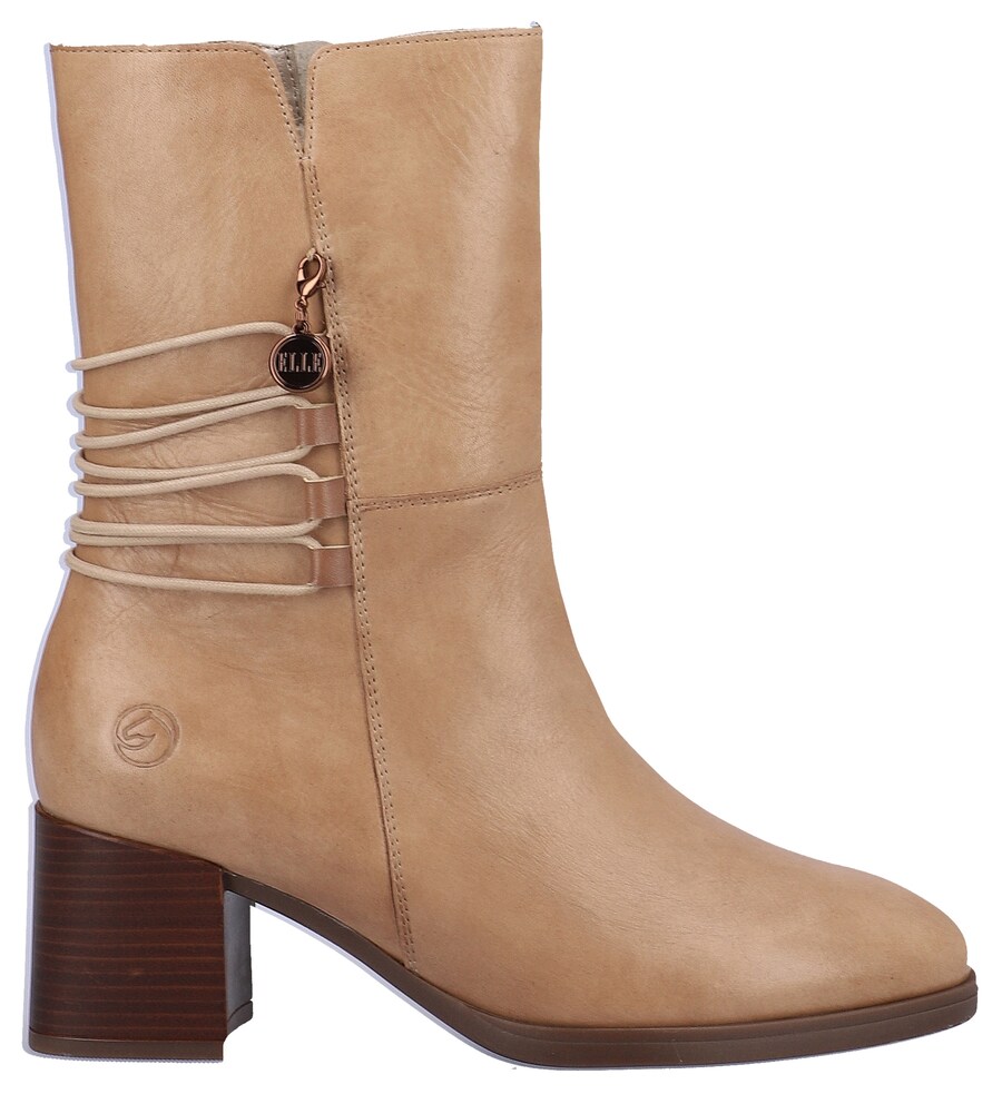 Классические ботильоны REMONTE Ankle Boots, бежевый — фото 3
