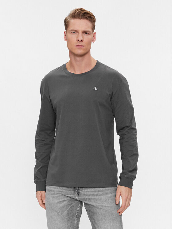 

Классический крой с длинными рукавами Calvin Klein, серый