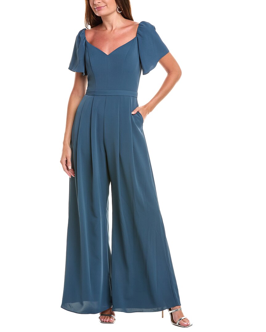 

Рене Руиз Комбинезон с расклешенными рукавами Rene Ruiz, синий