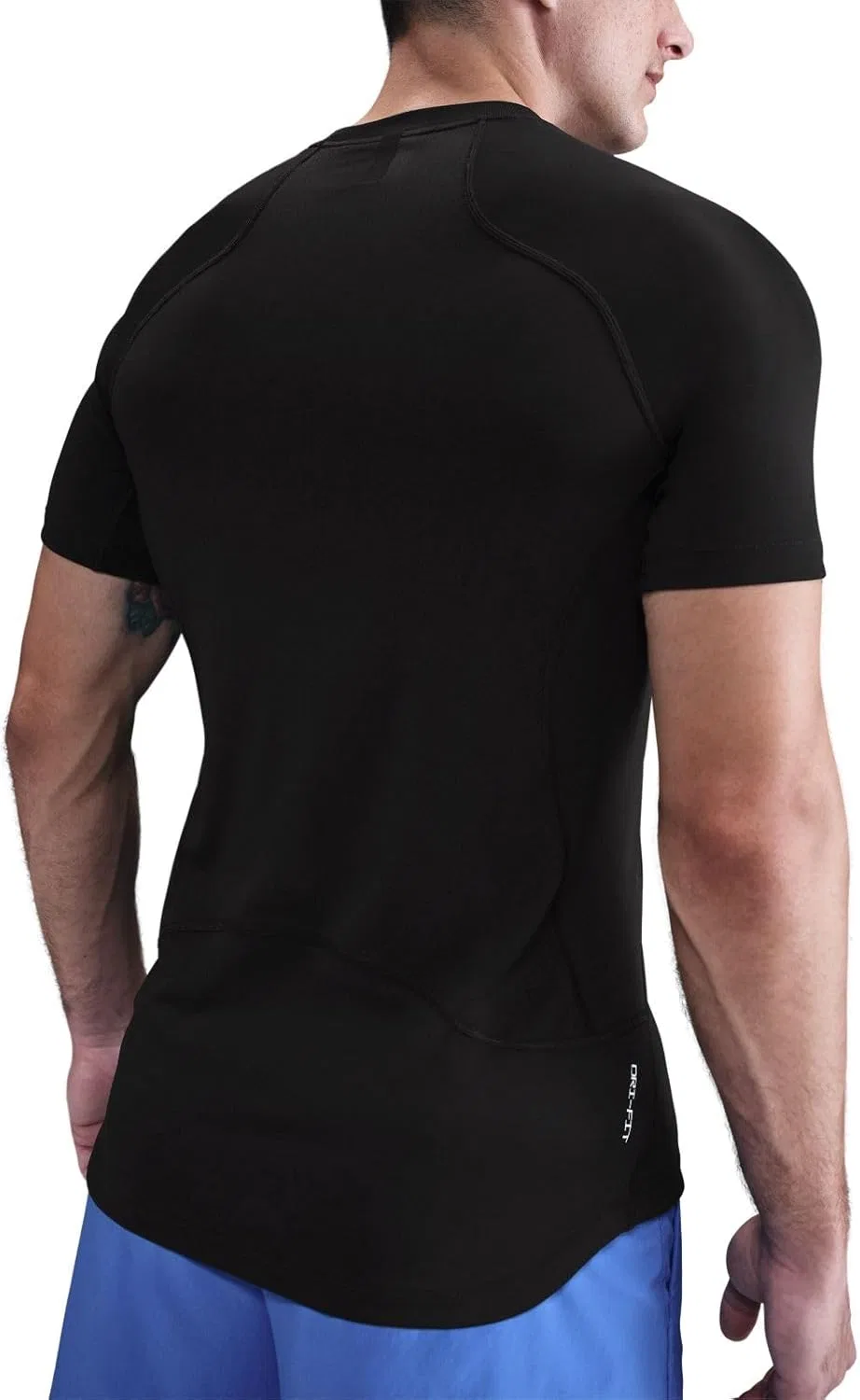 Мужская футболка Nike Pro Training Dri-fit с коротким рукавом — фото 4