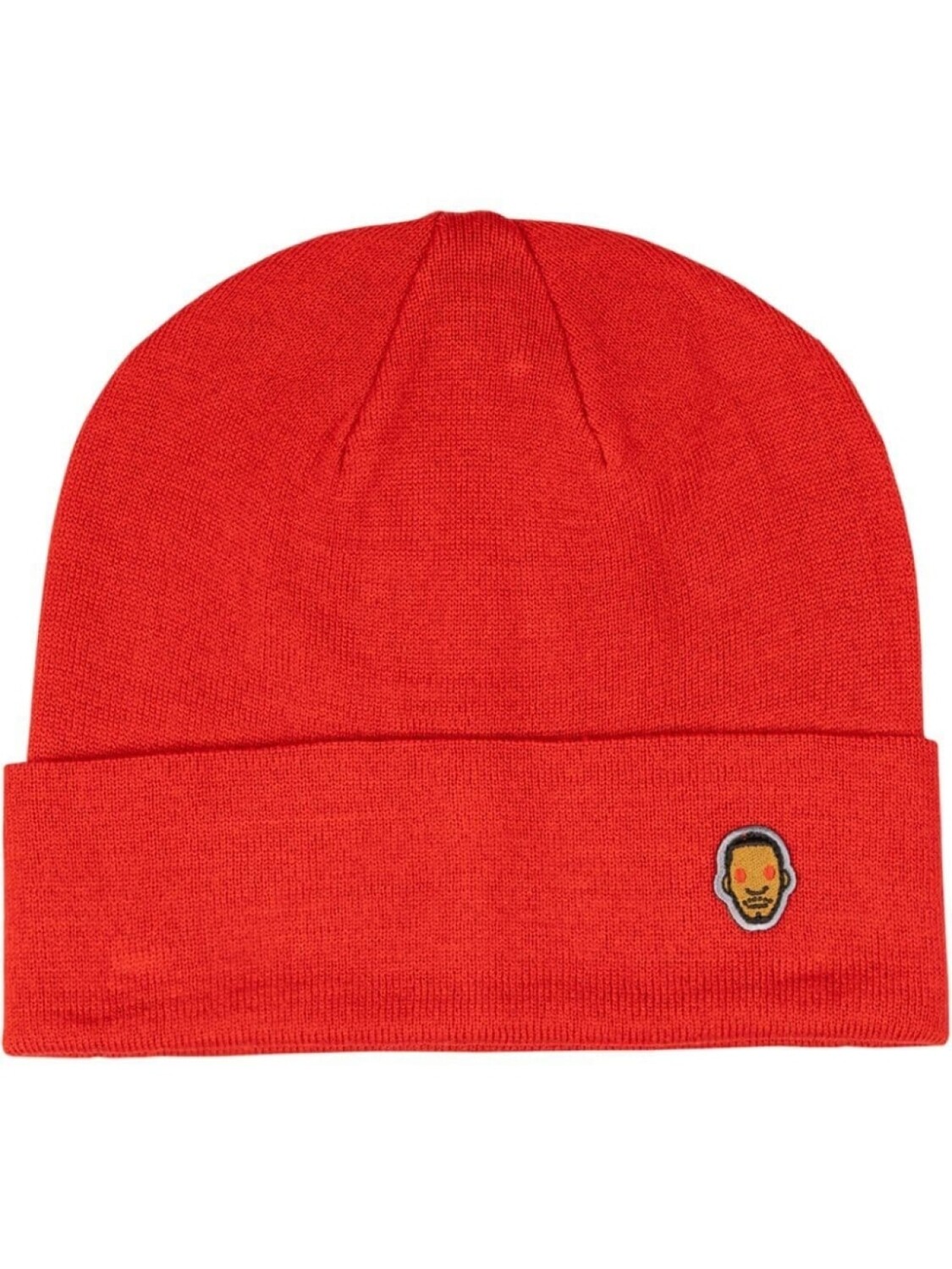 

Шапка бини из коллаборации с Kid Cudi A BATHING APE, красный