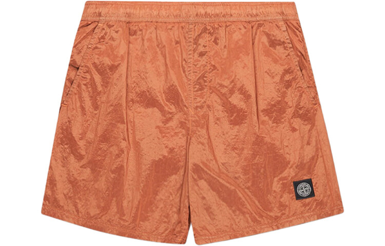

Повседневные шорты мужские оранжевые Stone Island, оранжевый