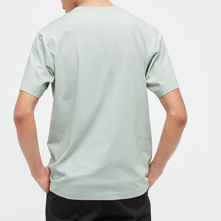 Футболка мужская Sage Green Uniqlo, зеленый — фото 3