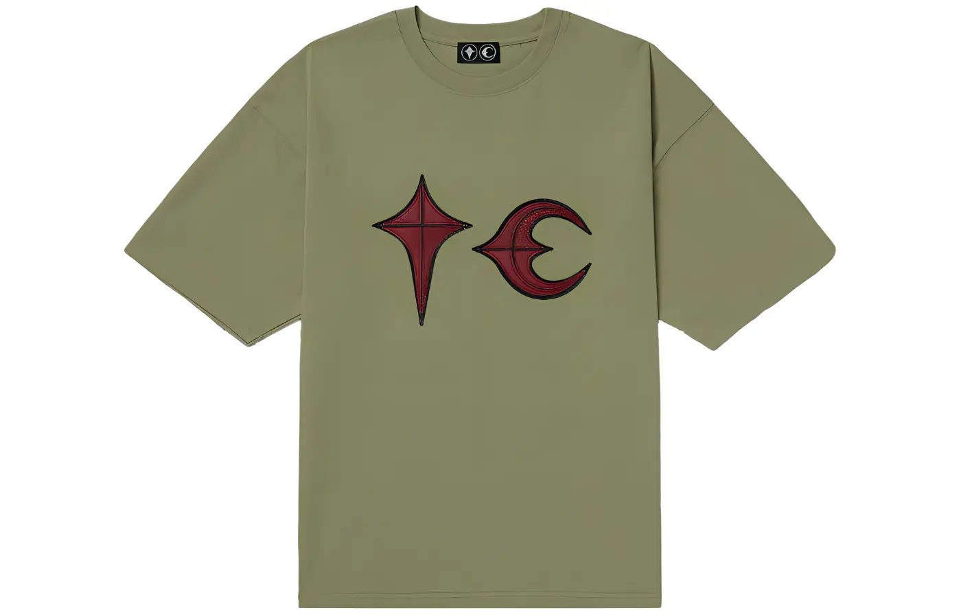 

THUG CLUB Футболка SS24 мужская khaki, Хаки, THUG CLUB Футболка SS24 мужская khaki