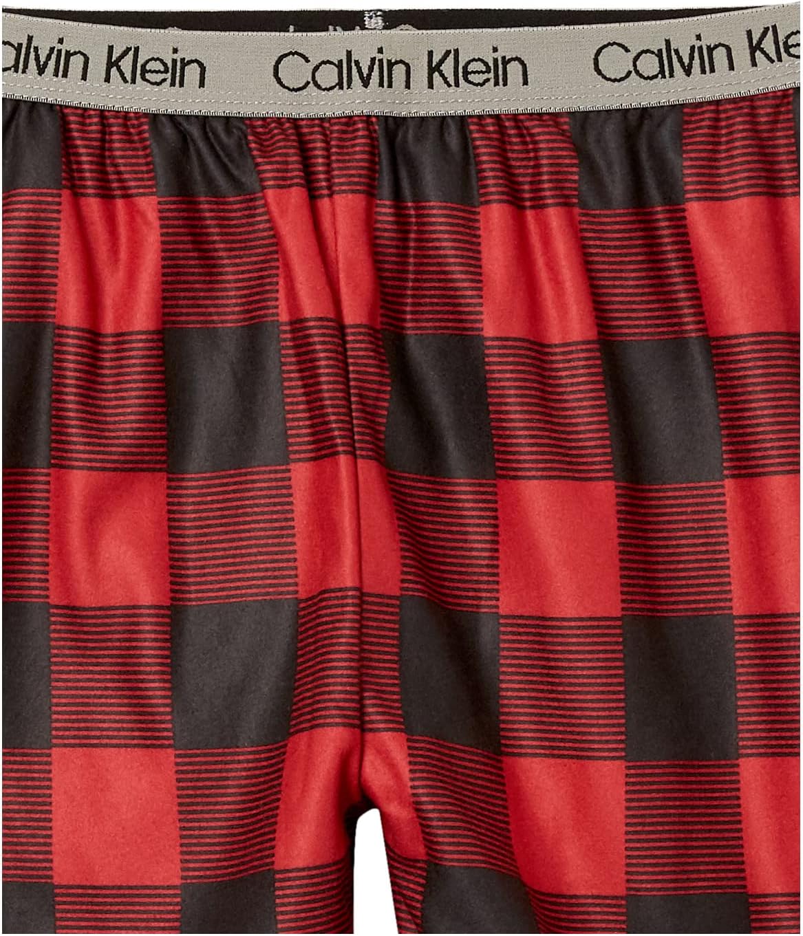 Комплект из 3 мягких микротрусы Calvin Klein boys с начесом, Grey Camo — фото 4