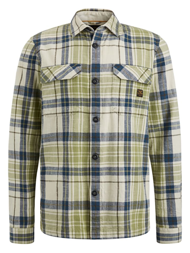 

Рубашка PME Legend, цвет khaki/beige
