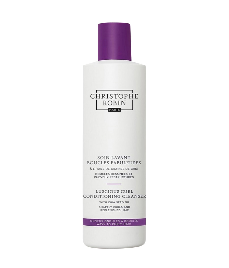 

Шампунь для волос Christophe Robin Luscious Curl Conditioning Cleanser With Chia Seed Oil, 150 ml