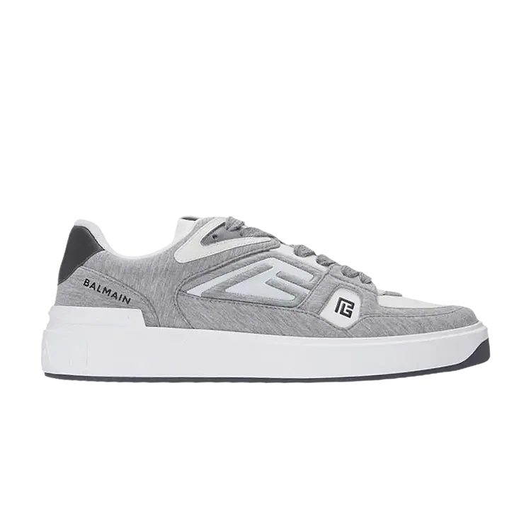 Кроссовки Balmain B-Court Skate Trainer, серый