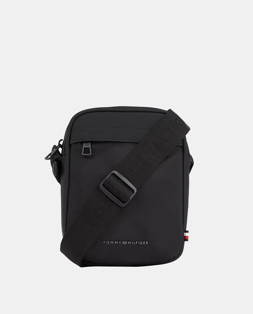 

Tommy Hilfiger мужская мини сумка через плечо черного цвета, чёрный