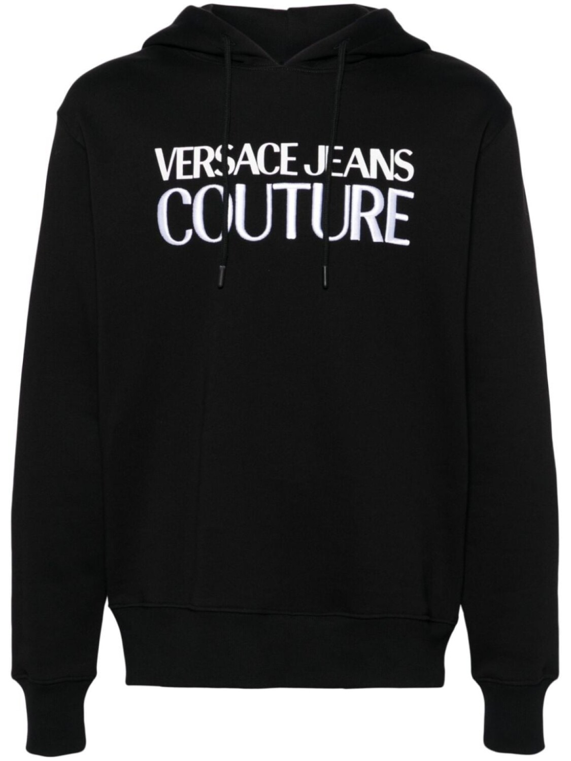 

Versace Jeans Couture худи с вышитым логотипом, черный