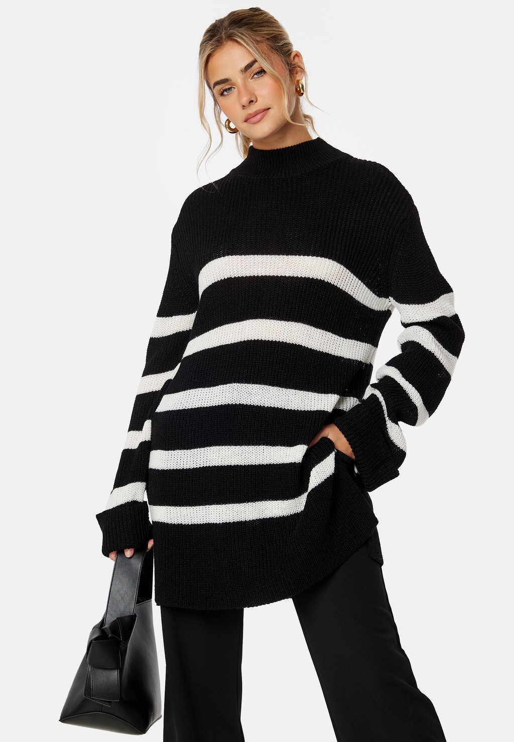 

Вязаный свитер REMY Bubbleroom, цвет black