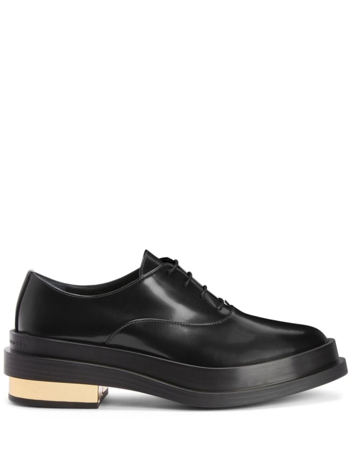 

Giuseppe Zanotti туфли Malick на шнуровке, черный