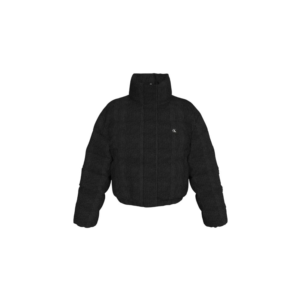 

Черные куртки и пальто из полиэстера Calvin Klein Jeans