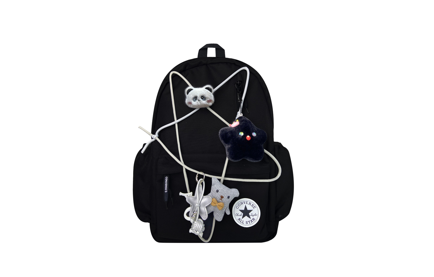 

Полиэстеровый рюкзак унисекс черный Converse, Stellar Orbit City