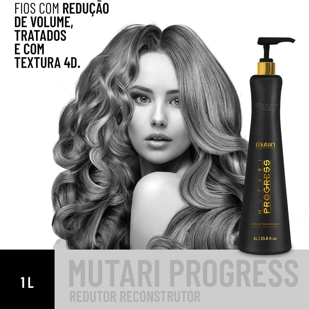 Разглаживающее средство Mutari Progress Reconstructive Reducer Smoothing Treatment 1000 мл Mutari — фото 2