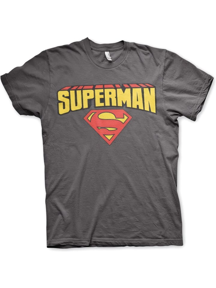 

Футболка Superman, серый