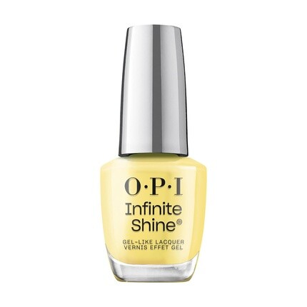 

Стойкий лак для ногтей OPI Infinite Shine Bright Crème Finish, непрозрачный желтый цвет, 0,5 жидк. унции