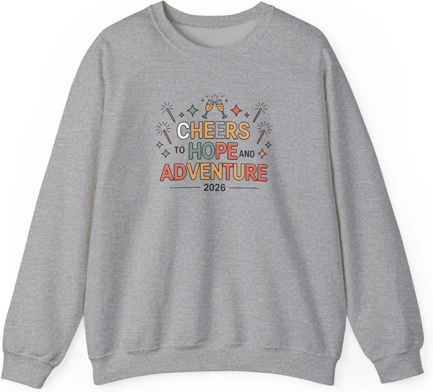 

Толстовка с принтом "За надежду и приключения"