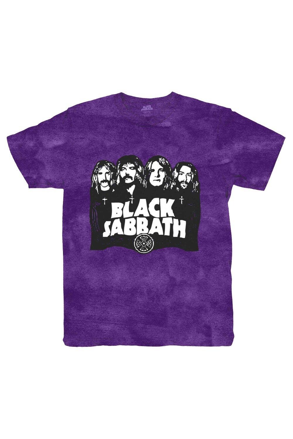 

Футболка с логотипом группы Black Sabbath, фиолетовый