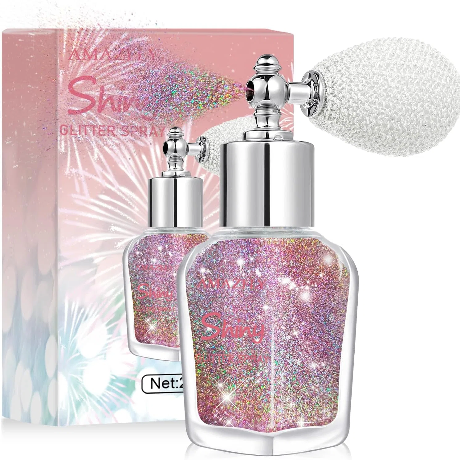 Спрей-блеск для тела и волос металлик LemonSac Beauty Beam