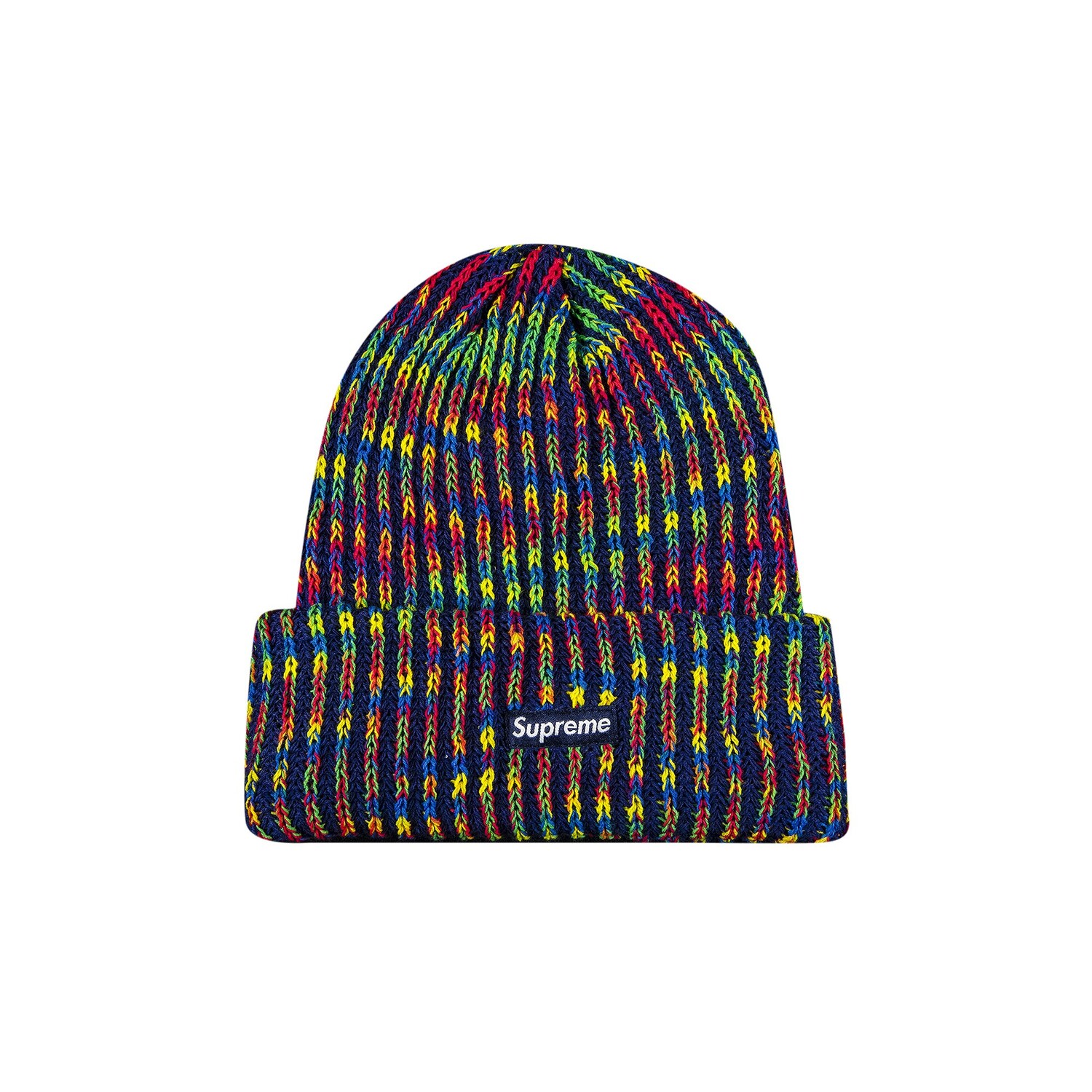 

Шапка свободного кроя Supreme Rainbow, темно-синяя