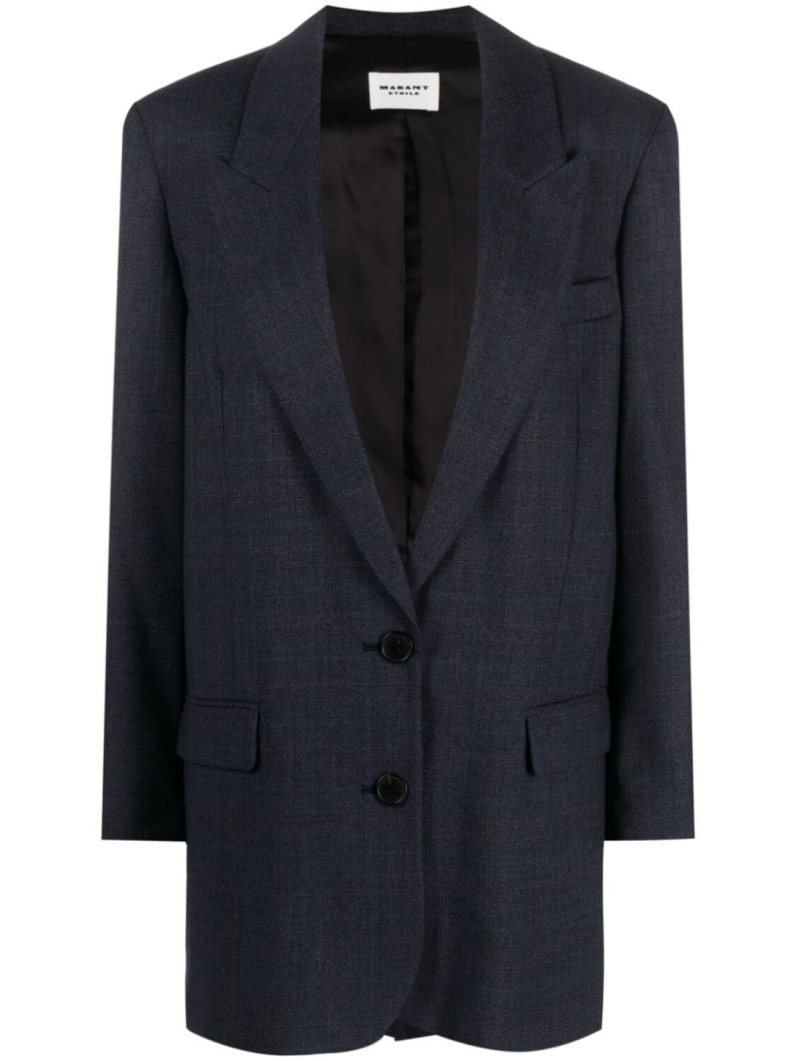 

Marant Étoile шерстяной блейзер Precious, синий