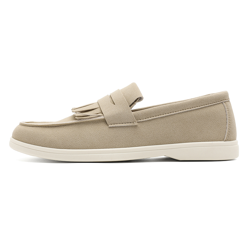 

PAIBLOKS Мужские повседневные туфли бежевые, цвет Beige