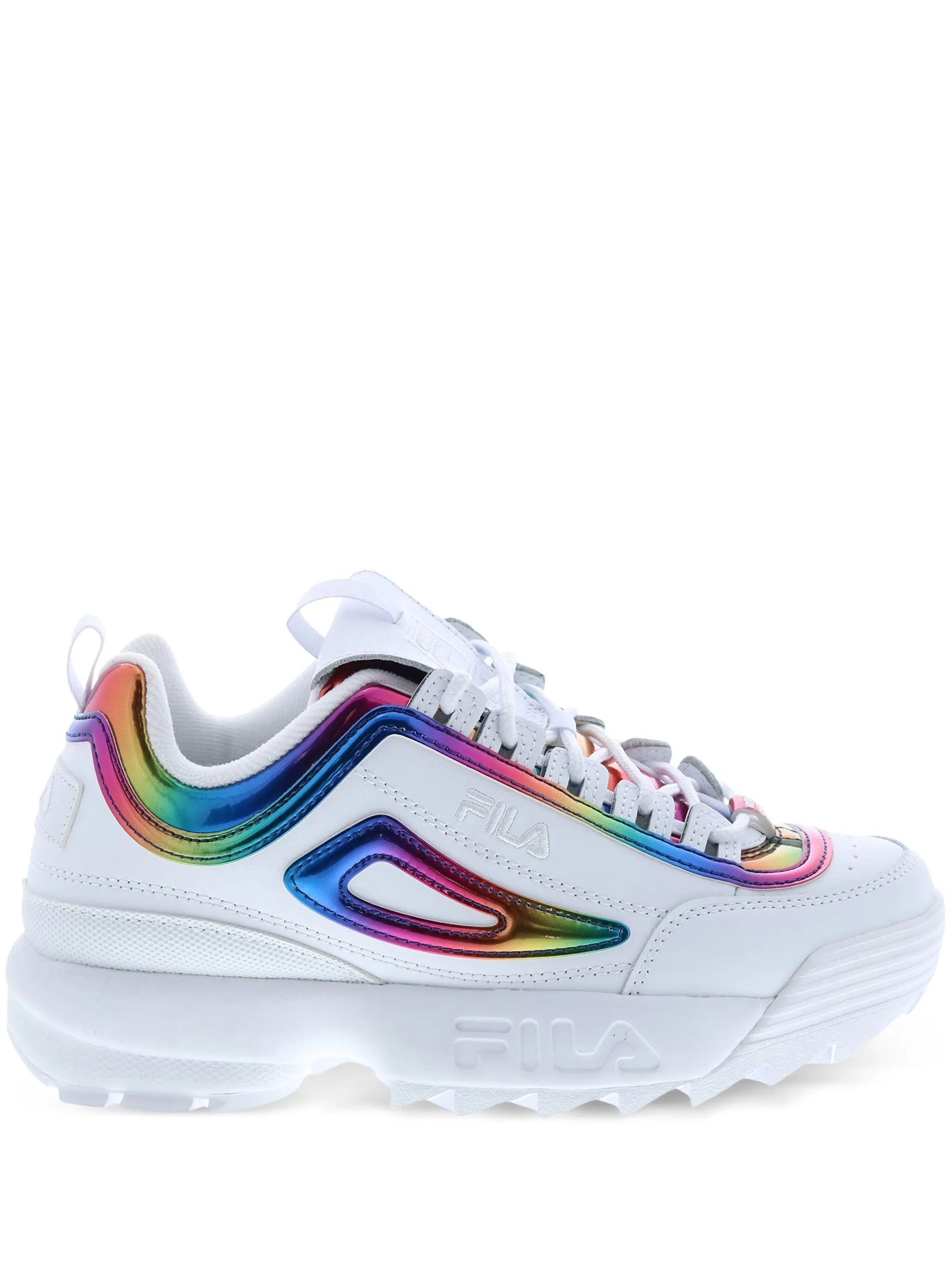 

Кроссовки Disruptor 2 Rainbow Chrome Fila, белый