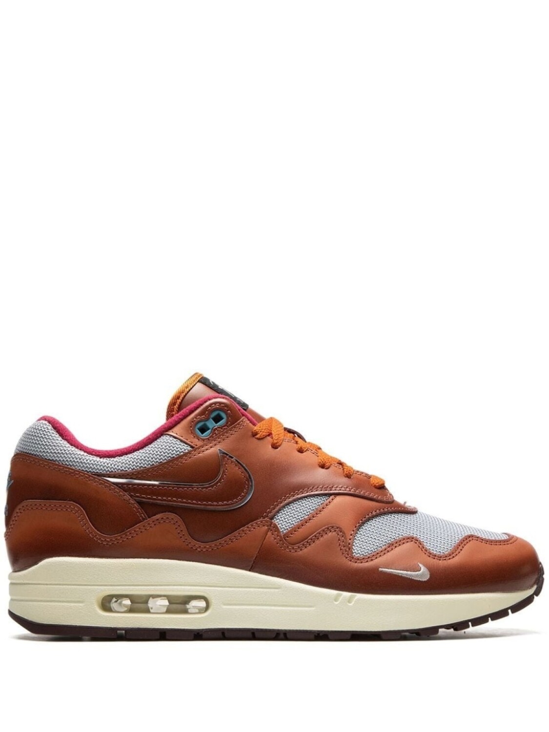 

Nike кроссовки Air Max 1 Dark Russet из коллаборации с Patta, коричневый