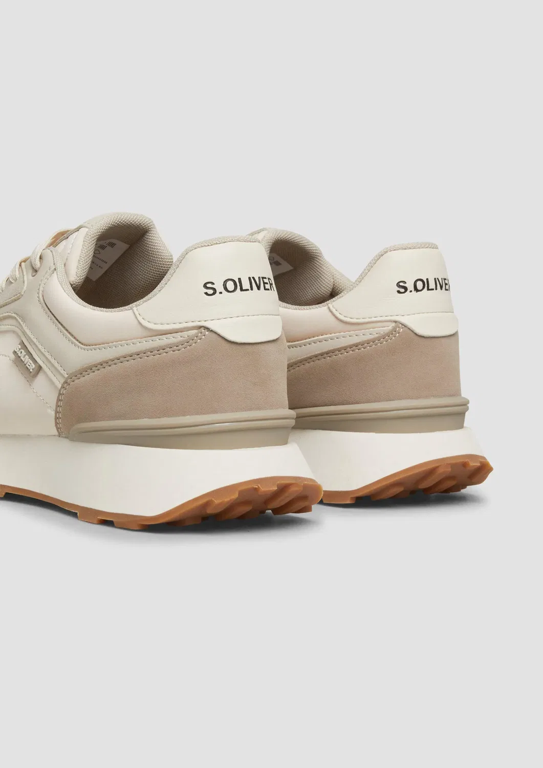 Sneakers Low, s.Oliver, бежевый — фото 2