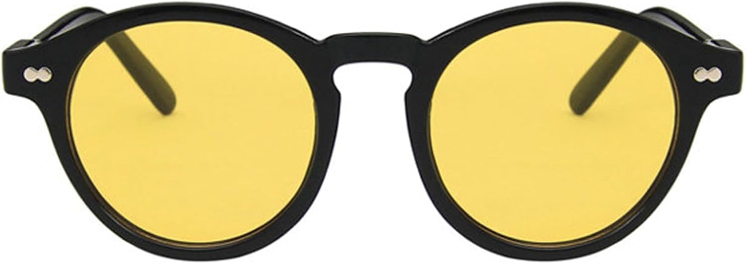 

Солнцезащитные очки Helena Retro Round для женщин и мужчин, классические дизайнерские винтажные солнцезащитные очки для женщин, черные, для активного отдыха, с защитой от УФ-излучения UV400, C5