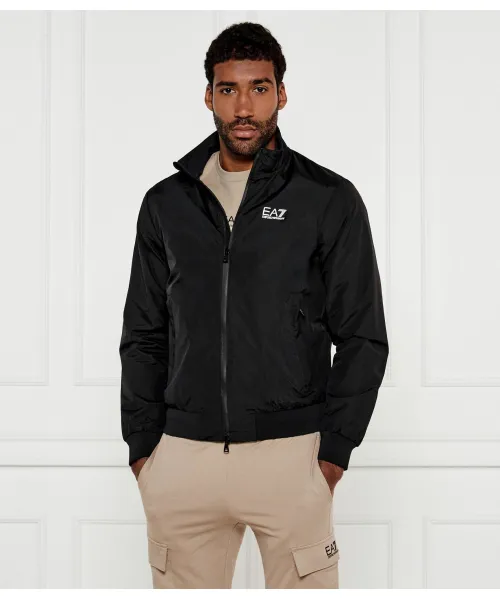 

Бомбер Regular fit Ea7, черный