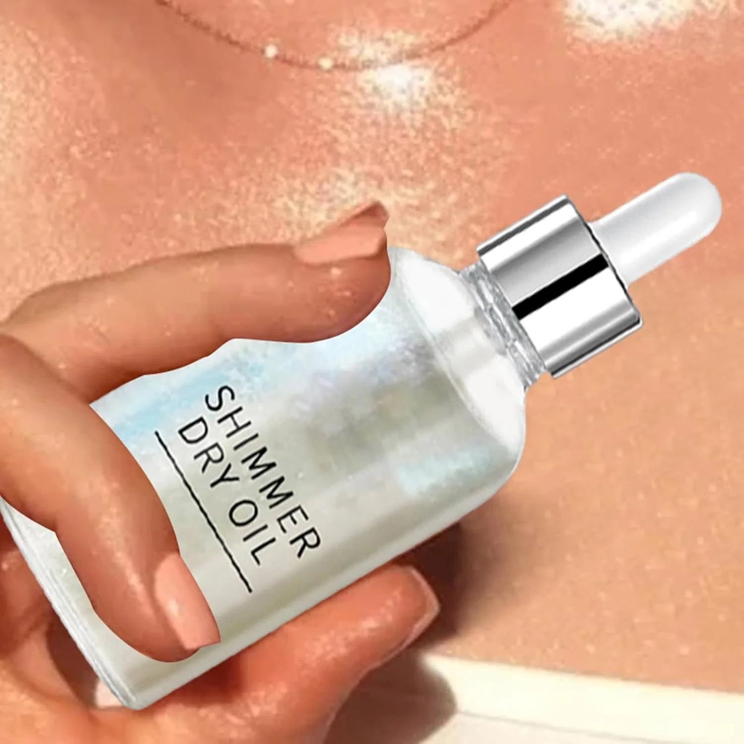 Масло для тела с блестками Body Shimmer Oil 30 мл — фото 3
