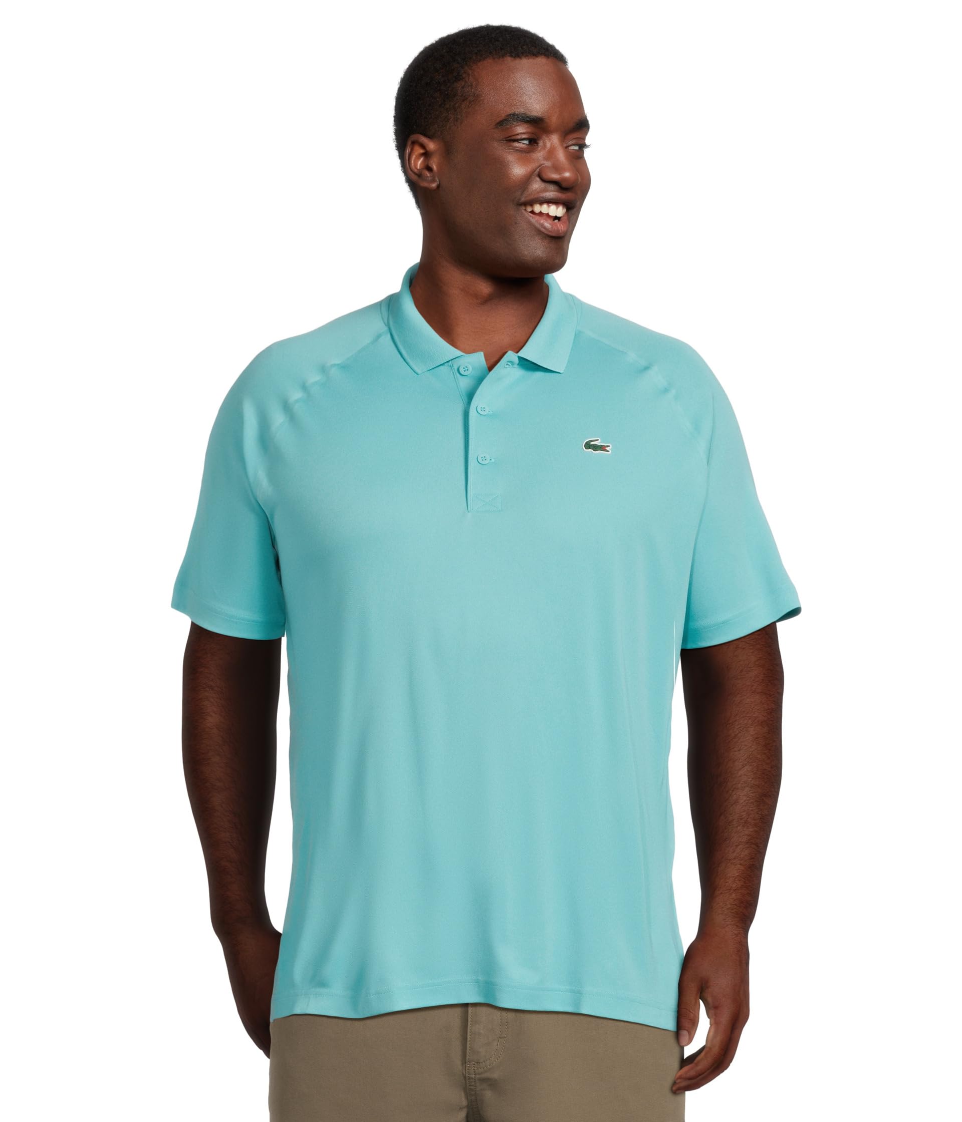 

Рубашка Lacoste Short Sleeve Sport Breathable Run-Resistant Interlock Polo Shirt, Anse