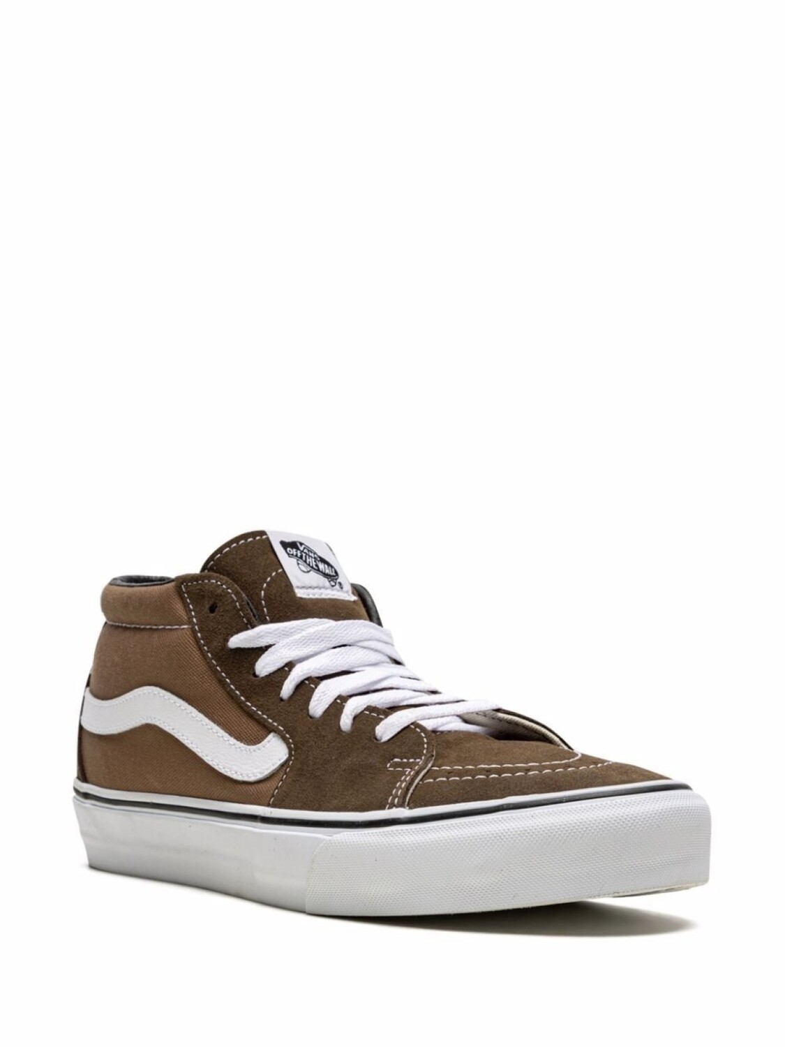 Кеды Sk8-Mid Vault LX из коллаборации с JJJJound Vans, коричневый — фото 2