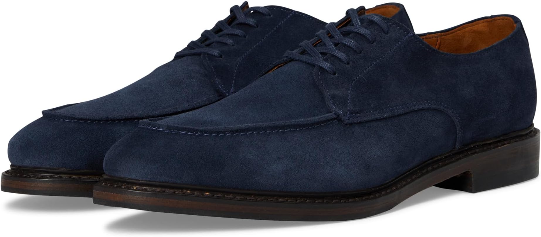 

Оксфорды Allen Edmonds Rivington Derby Shoes, цвет Navy Suede