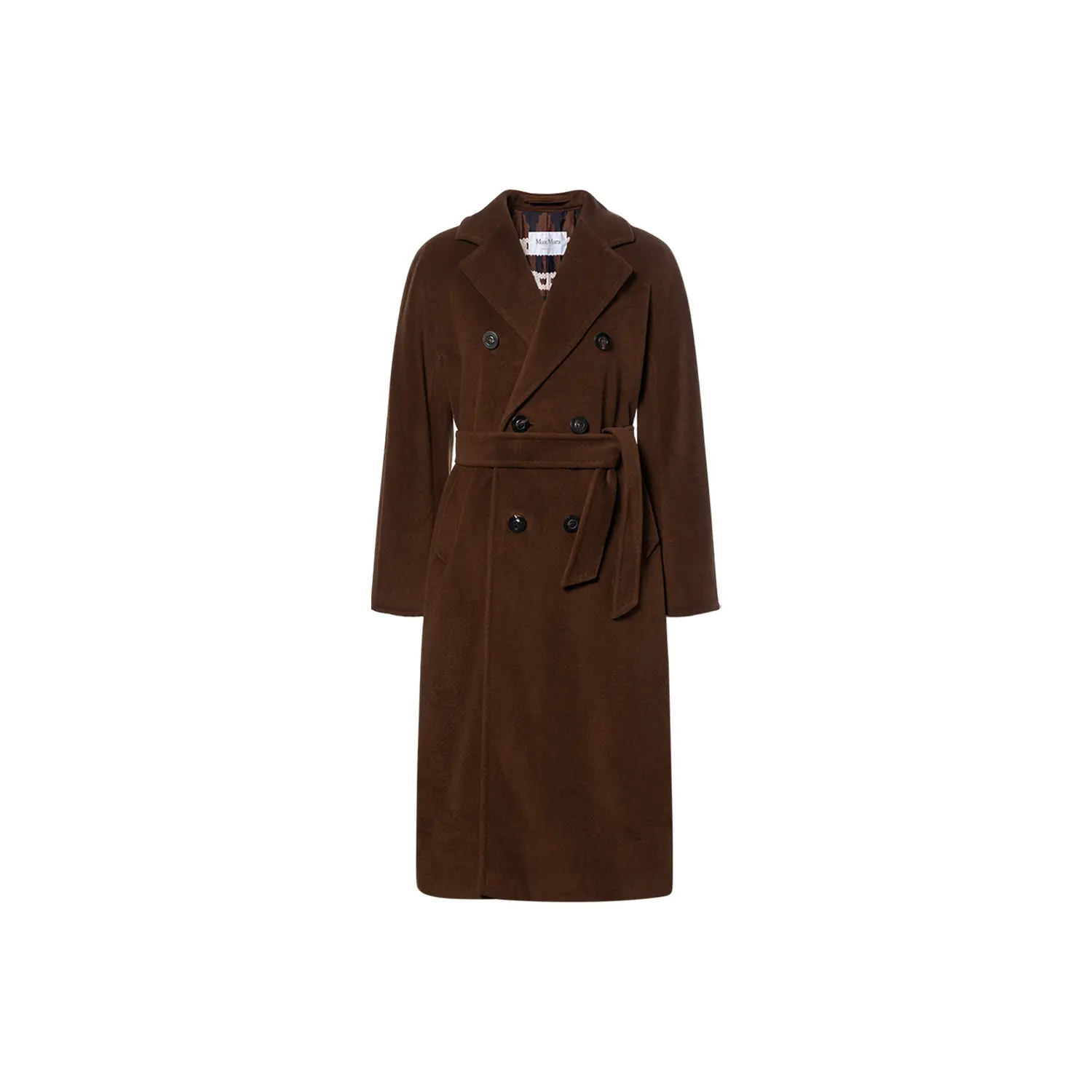 

MaxMara Женское карамельное пальто с бархатной текстурой, Caramel