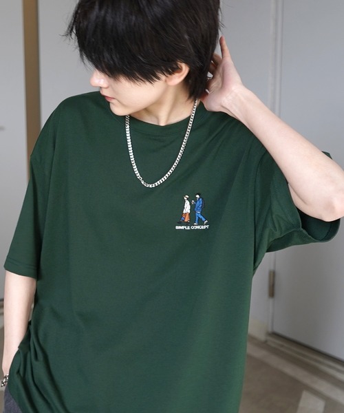 

Футболка свободного кроя с коротким рукавом, с вышитым логотипом, бренд ILL'S