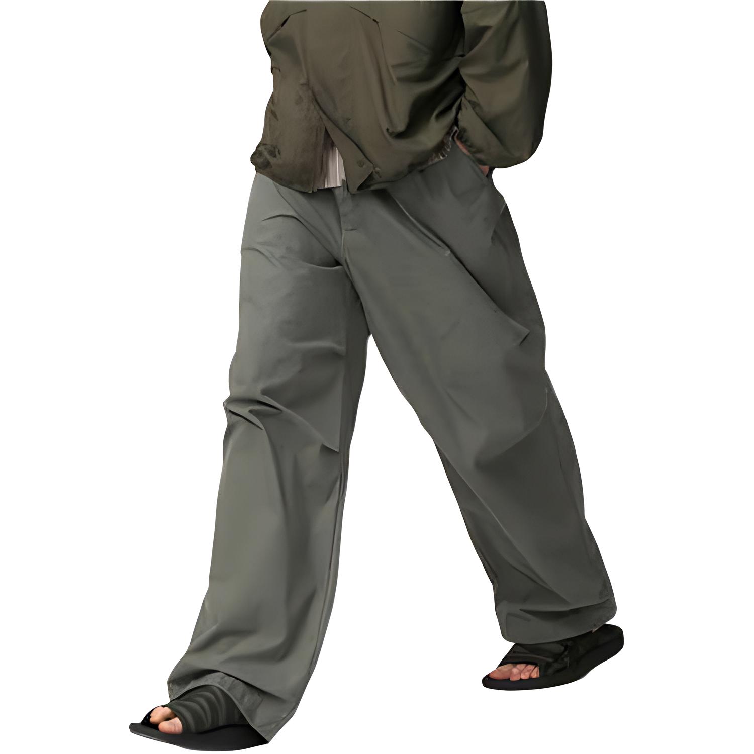 

UNIQLO Брюки Clare Waight Keller C Collection SS25 Casual мужские Olive